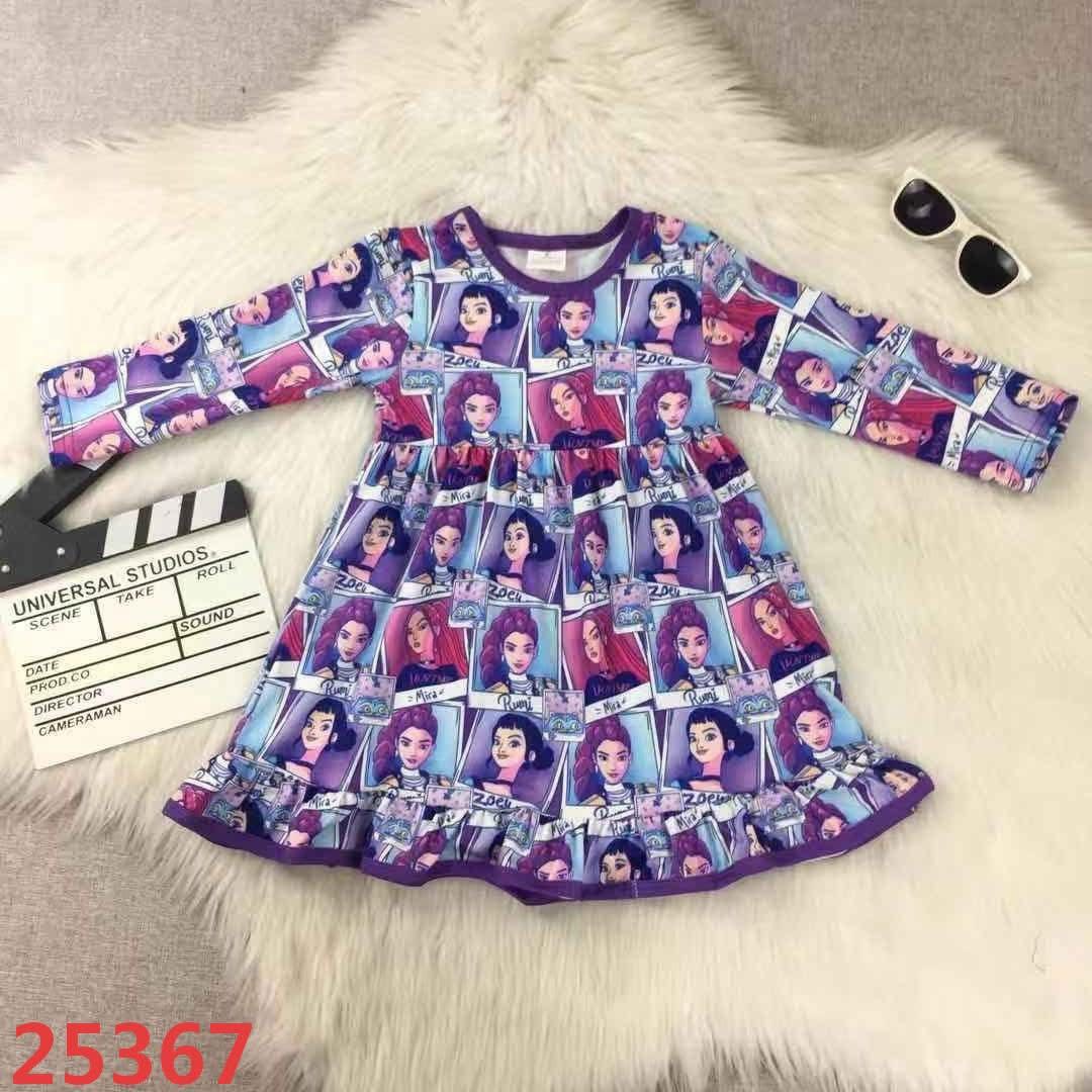 Pink and Purple Hunter's Dress