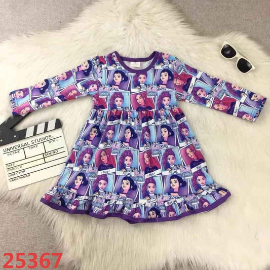 Pink and Purple Hunter's Dress