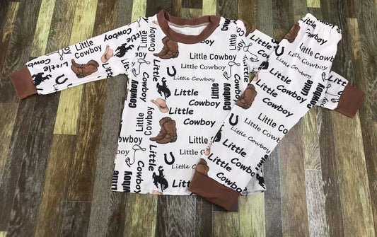 Cowboy Pajamas Set
