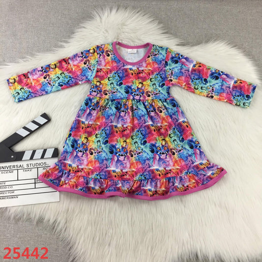 Rainbow Tye-Dye Hunter Dress