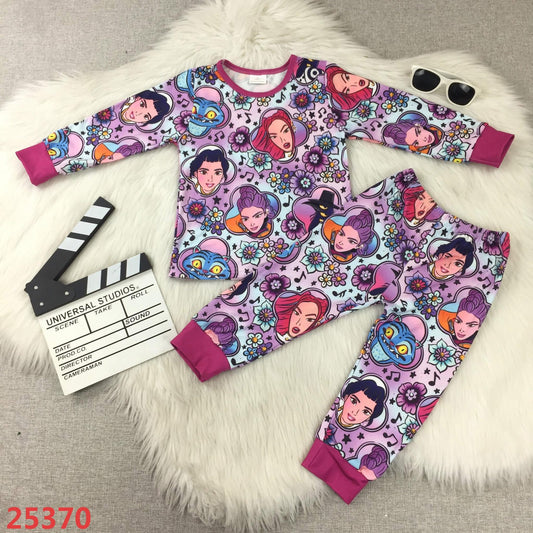 Pink Hunter's Pajamas Set
