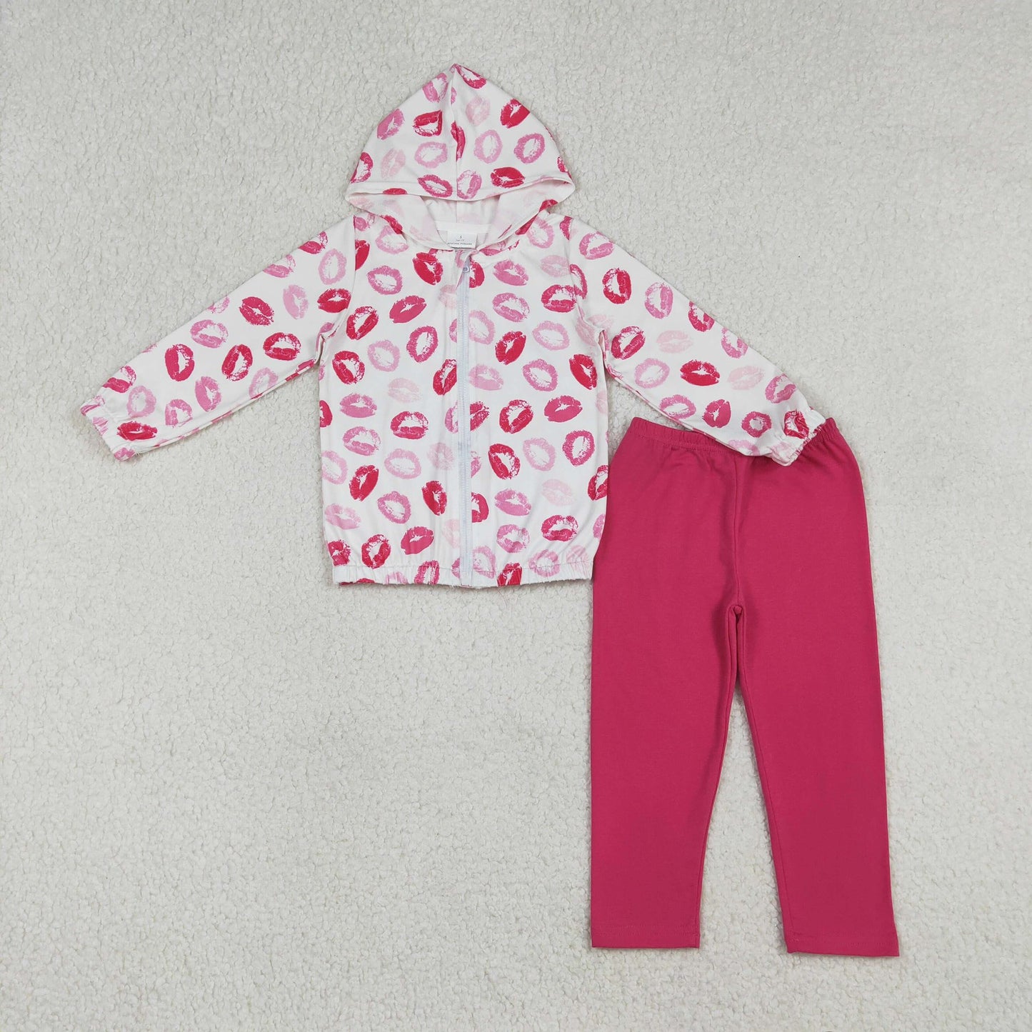 Hugs + Kisses Hooded Pants Set
