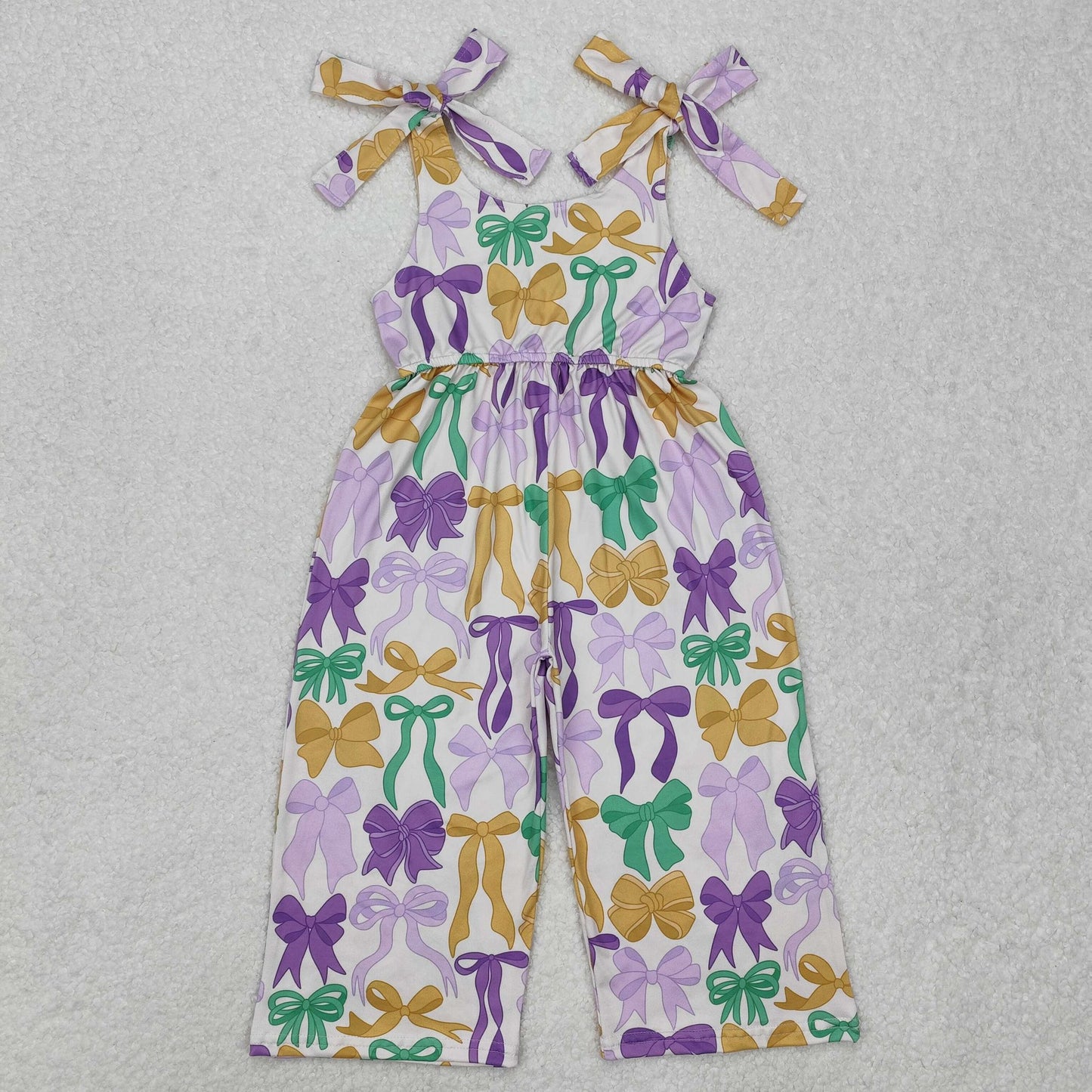 Mardi Gras Coquette Romper