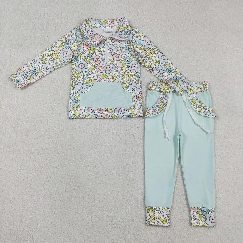 Floral Track Suit Set