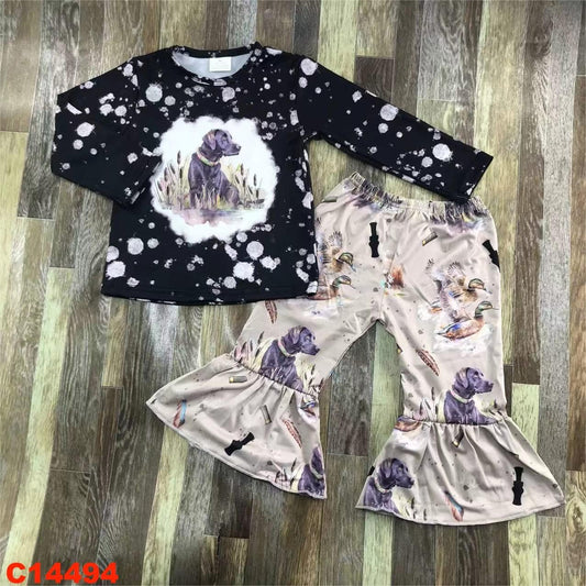 Lab Duck Hunter Bell Bottom Set
