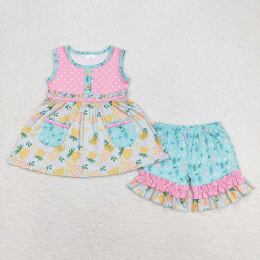 Fruity Fun Shorts Set