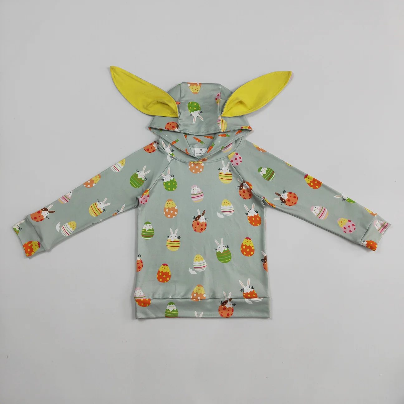 Bunny Eggs Hooded Ear Sweatshirt