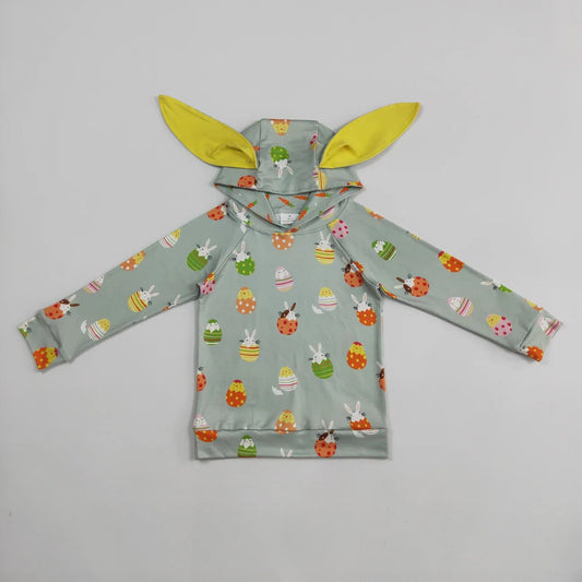Bunny Eggs Hooded Ear Sweatshirt