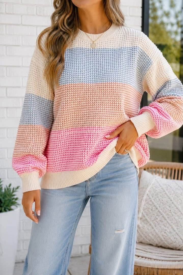 Colorblock Sweater Preorder