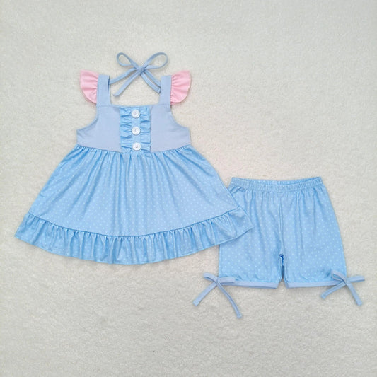 Midnight Princess Shorts Set
