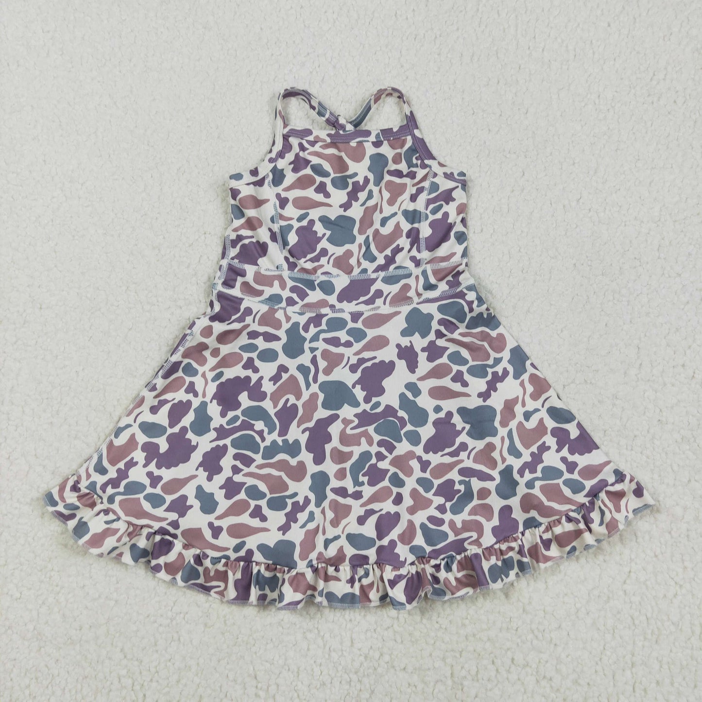 Faded Camo Yoga Dress