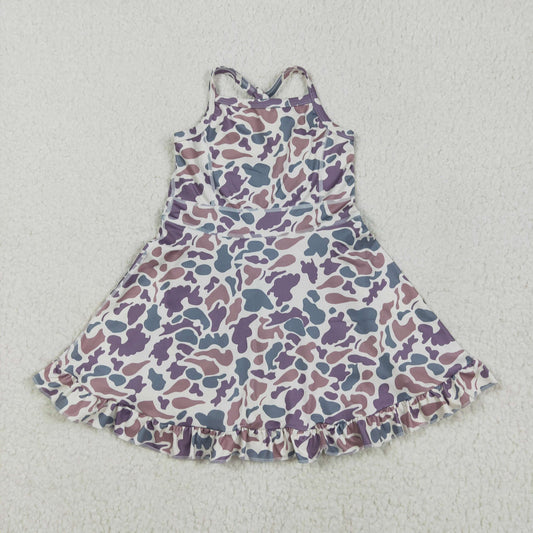 Faded Camo Yoga Dress