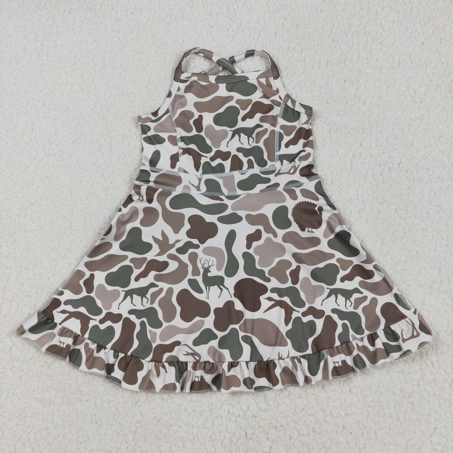 Hunter Camo Yoga Dress
