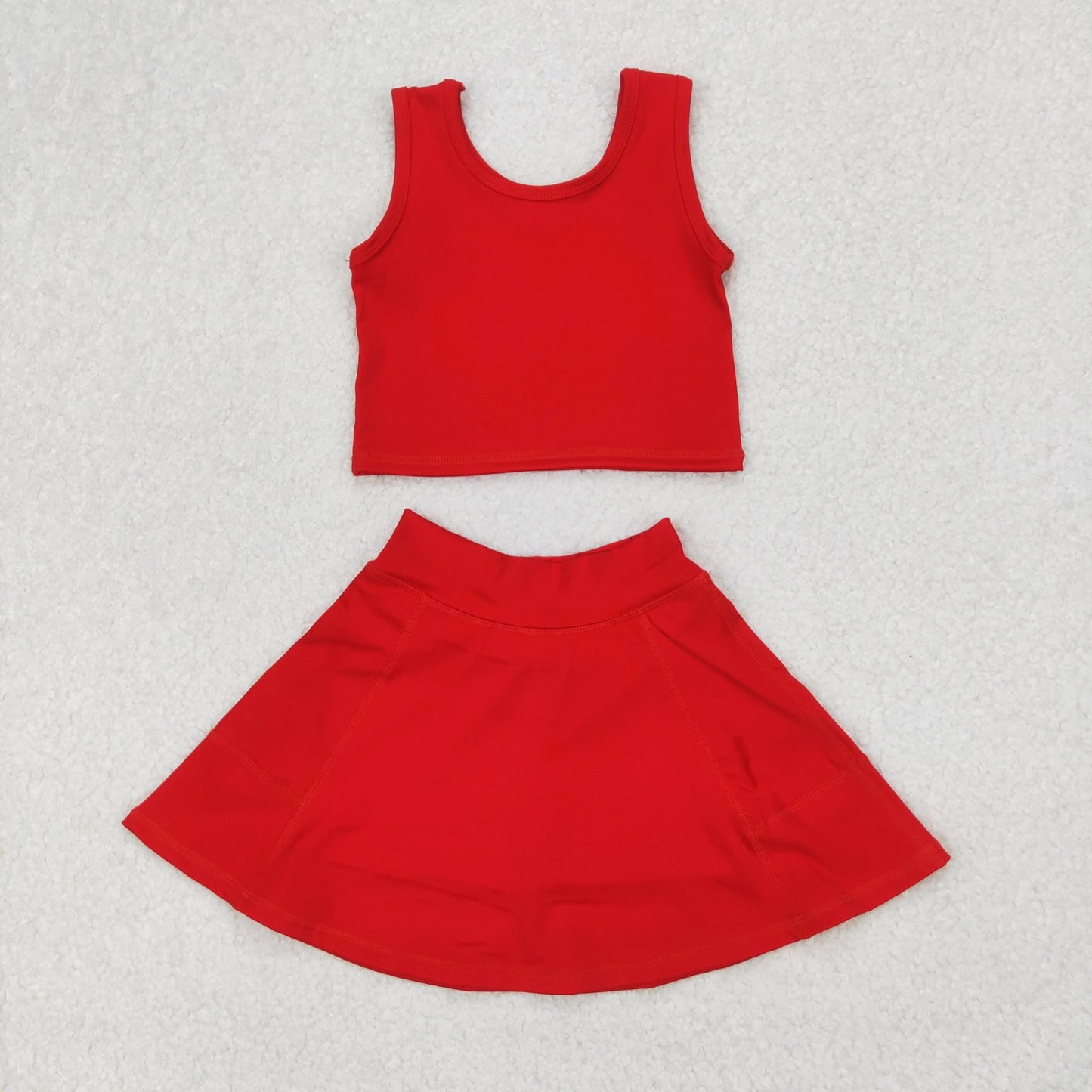 Basic Red Yoga Set