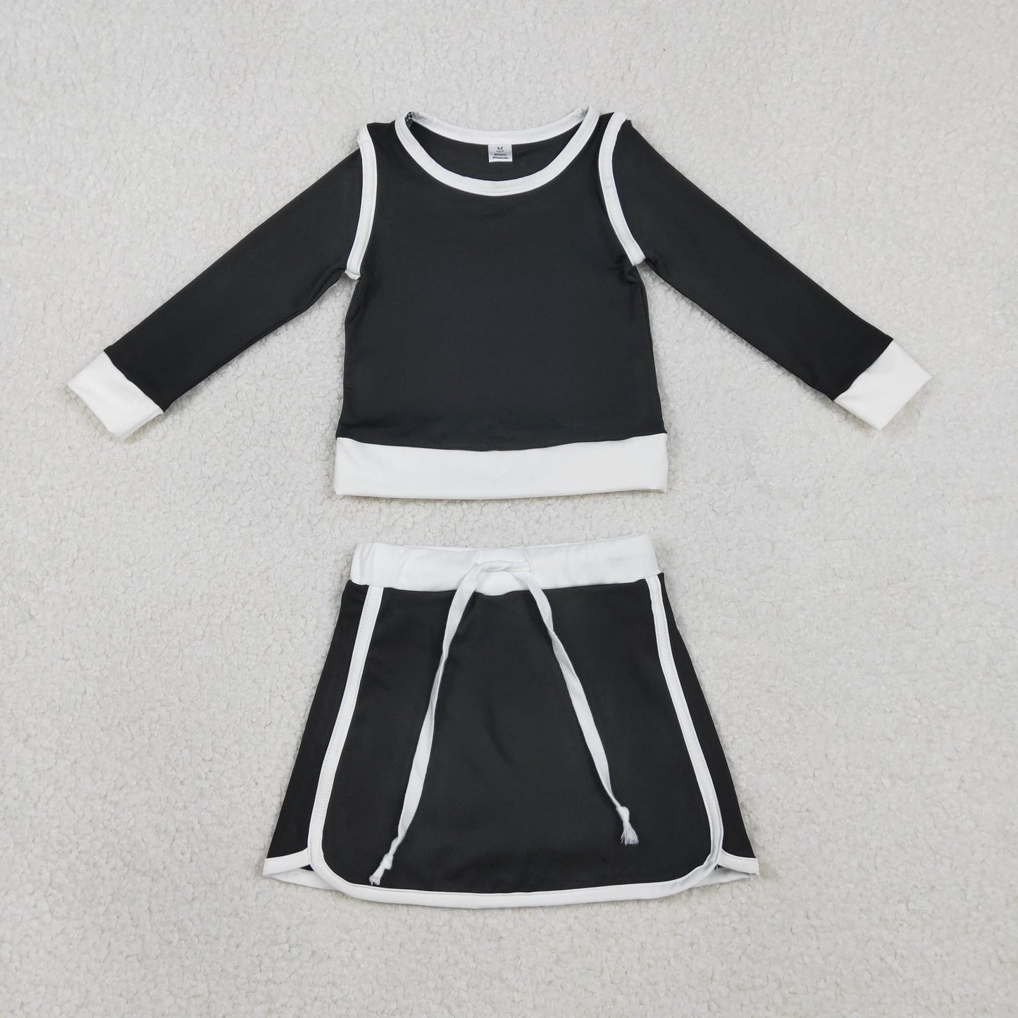 Black and White Yoga Set