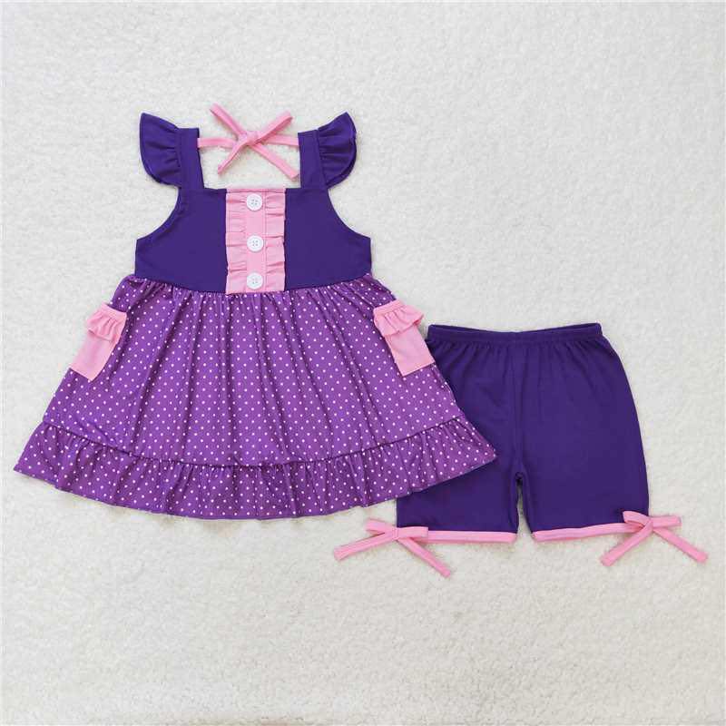 Chasing Lanterns Princess Shorts Set