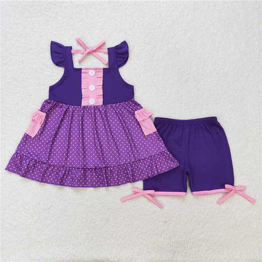 Chasing Lanterns Princess Shorts Set