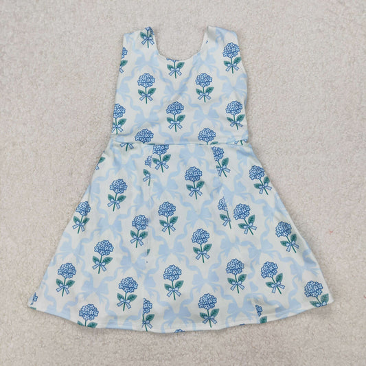 Bows + Hydrangeas Yoga Dress