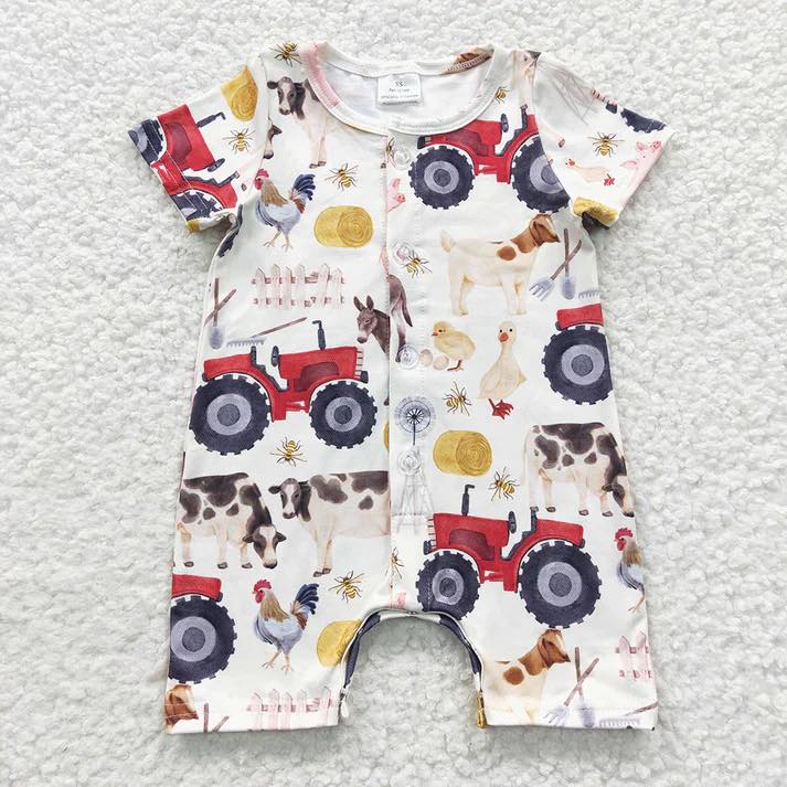 On The Farm Romper