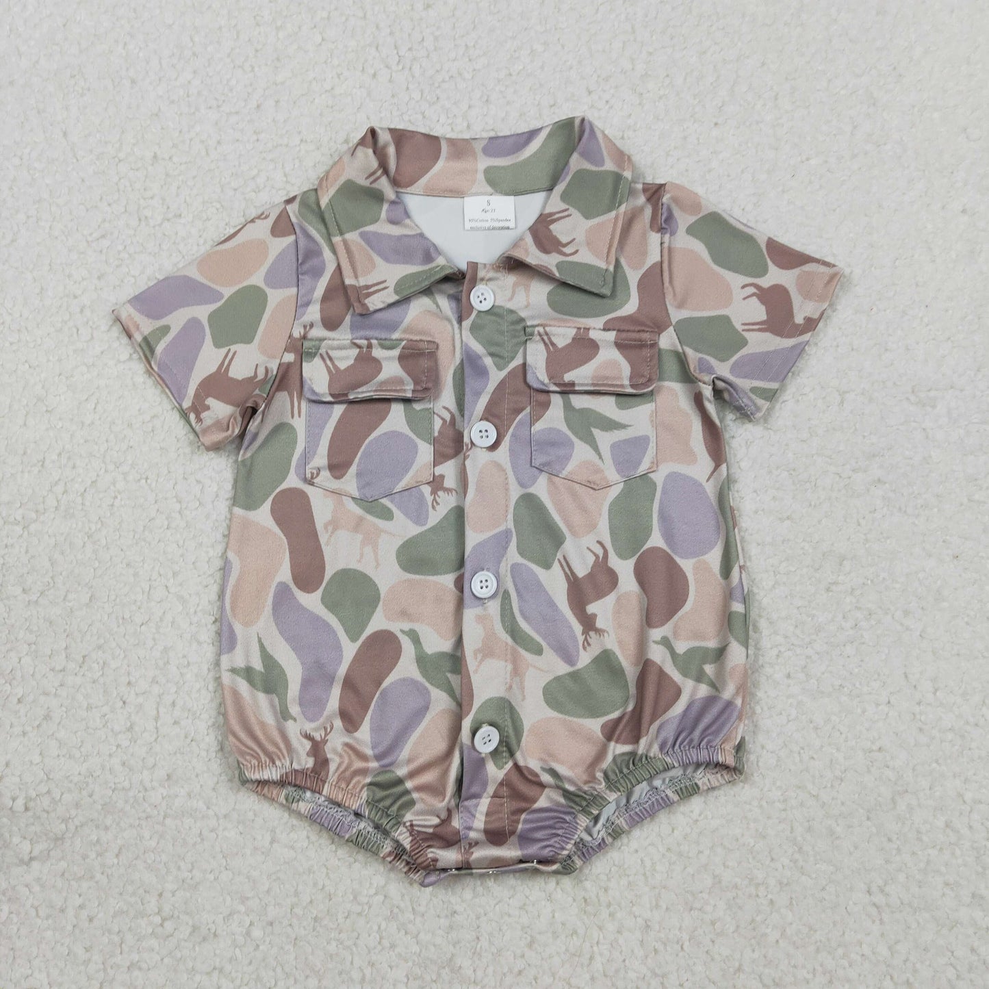 Camo Animal Collard Bubble