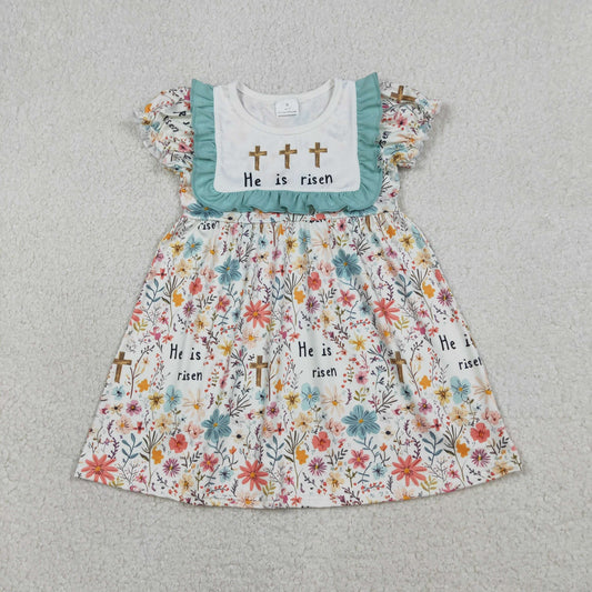 He Is Risen Floral Dress