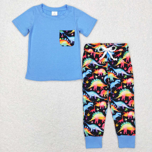 Rainbow Dino Jogger Set