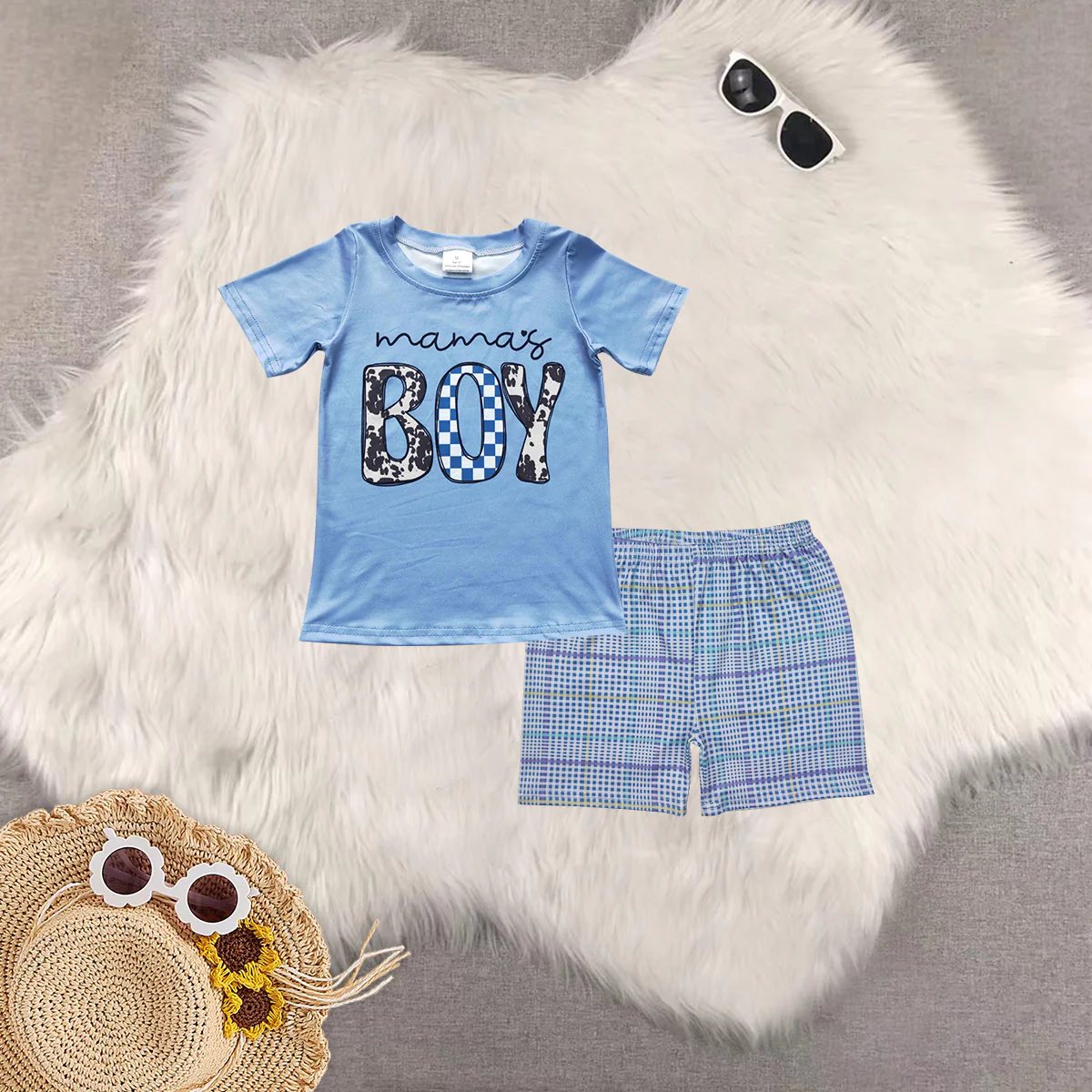 Mama's Boys Shorts Set