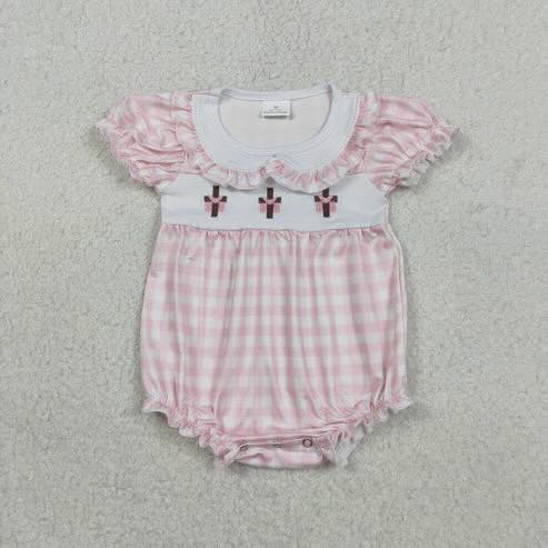 Three Crosses Pink Gingham Bubble