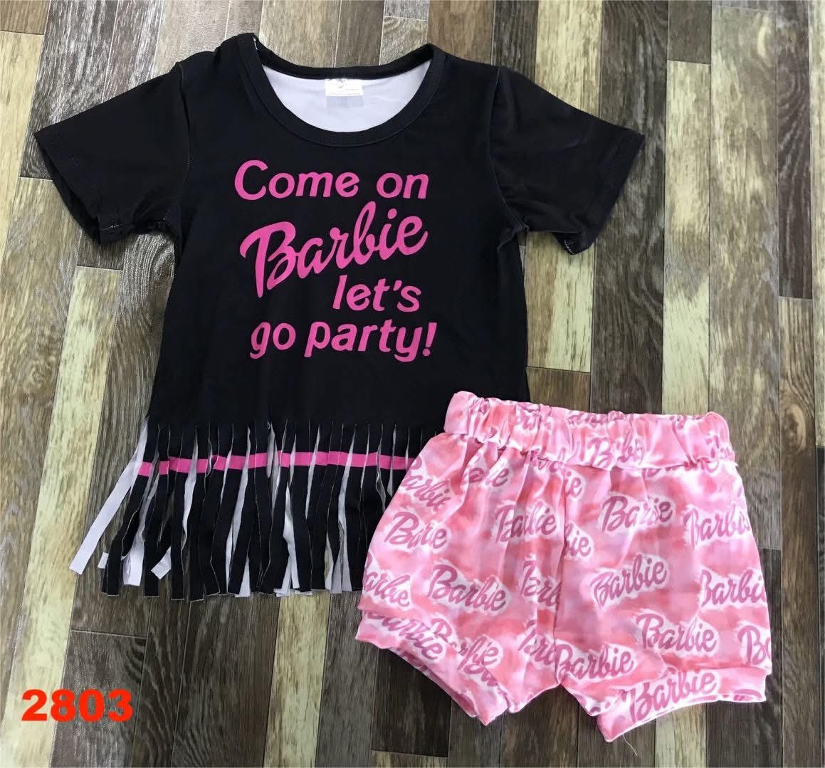 Let's Go Party Shorts Set