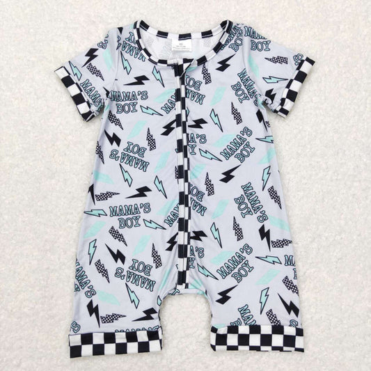 Mama's Boy Checkered Zippy