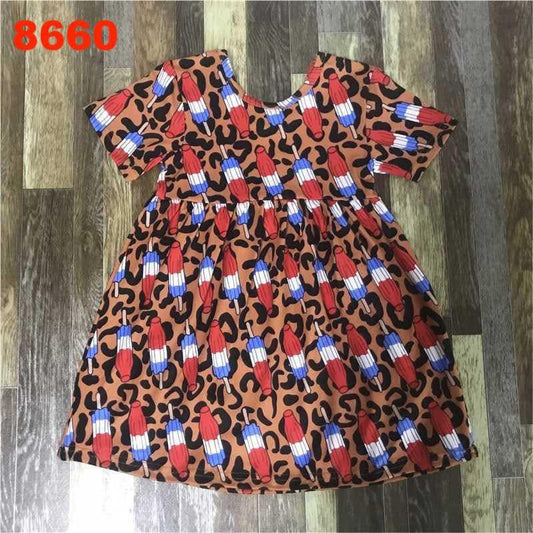 Cheetah Print Popsicle Dress