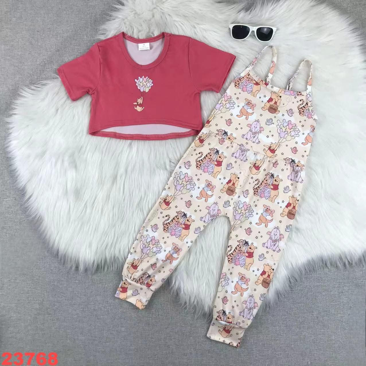 Bear Friends Overall Set