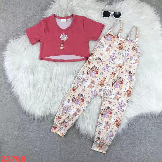 Bear Friends Overall Set