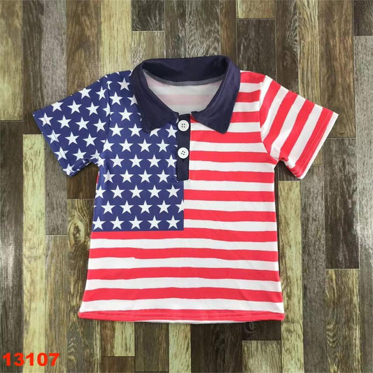 RWB Button Polo Shirt