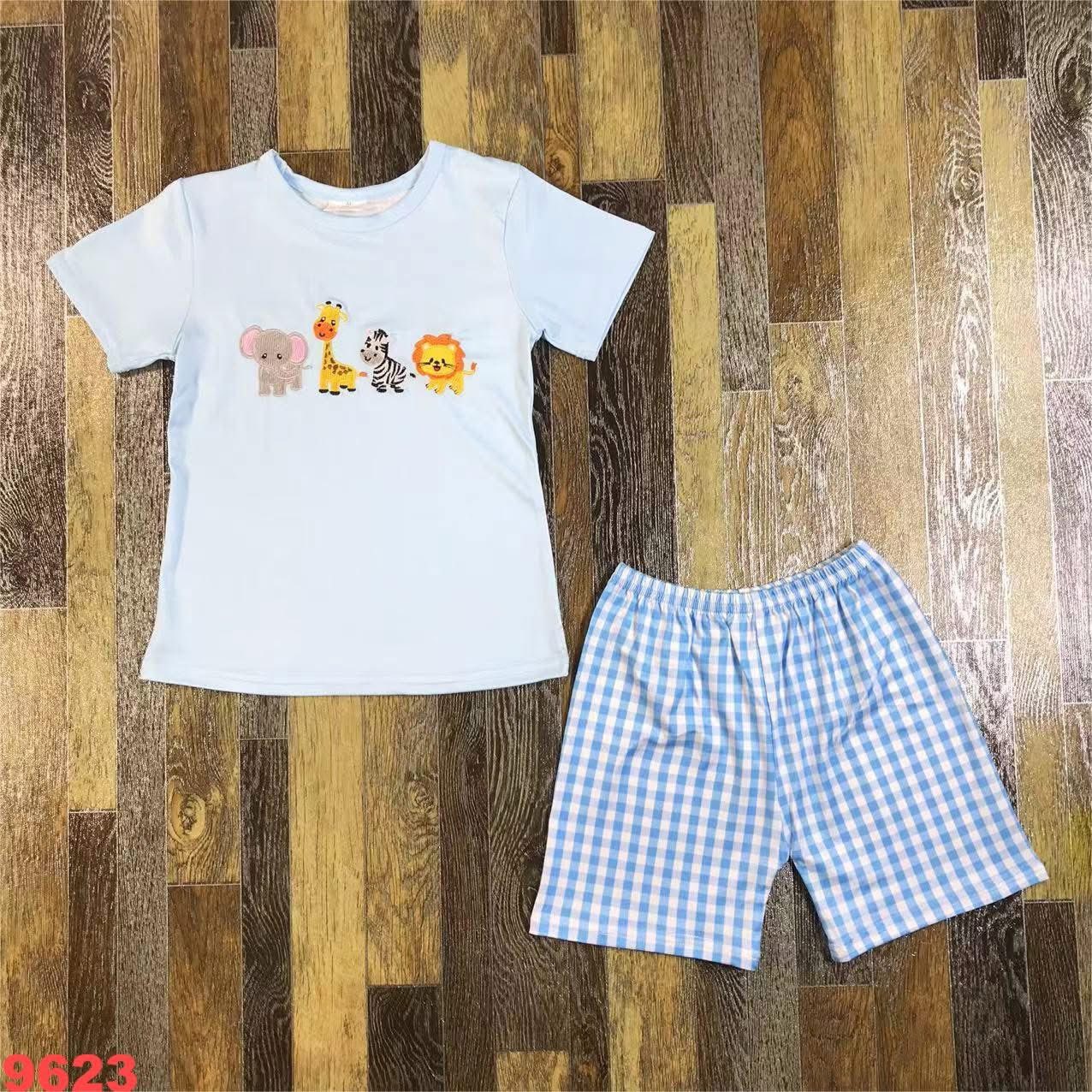 Take Me To The Zoo Shorts Set