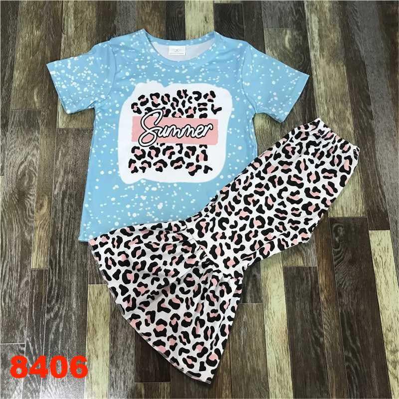 Cheetah Print Summer Pants Set
