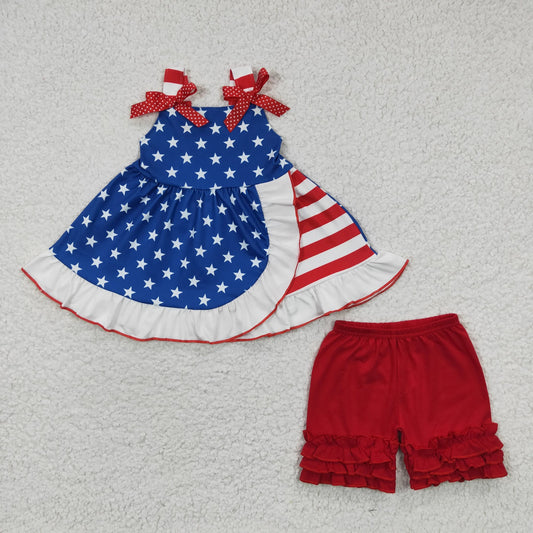 RWB Bow Tank Shorts Set