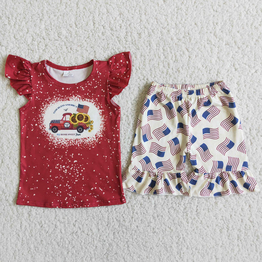 RWB Truck Shorts Set