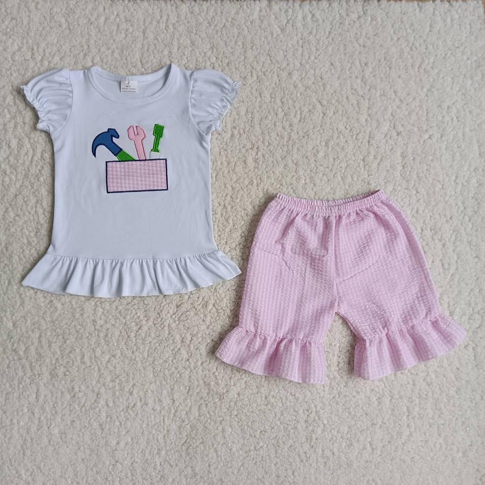 Tools Seersucker Shorts Set