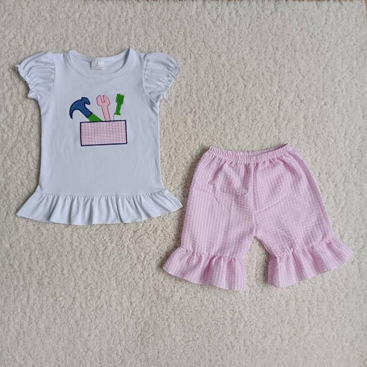 Tools Seersucker Shorts Set