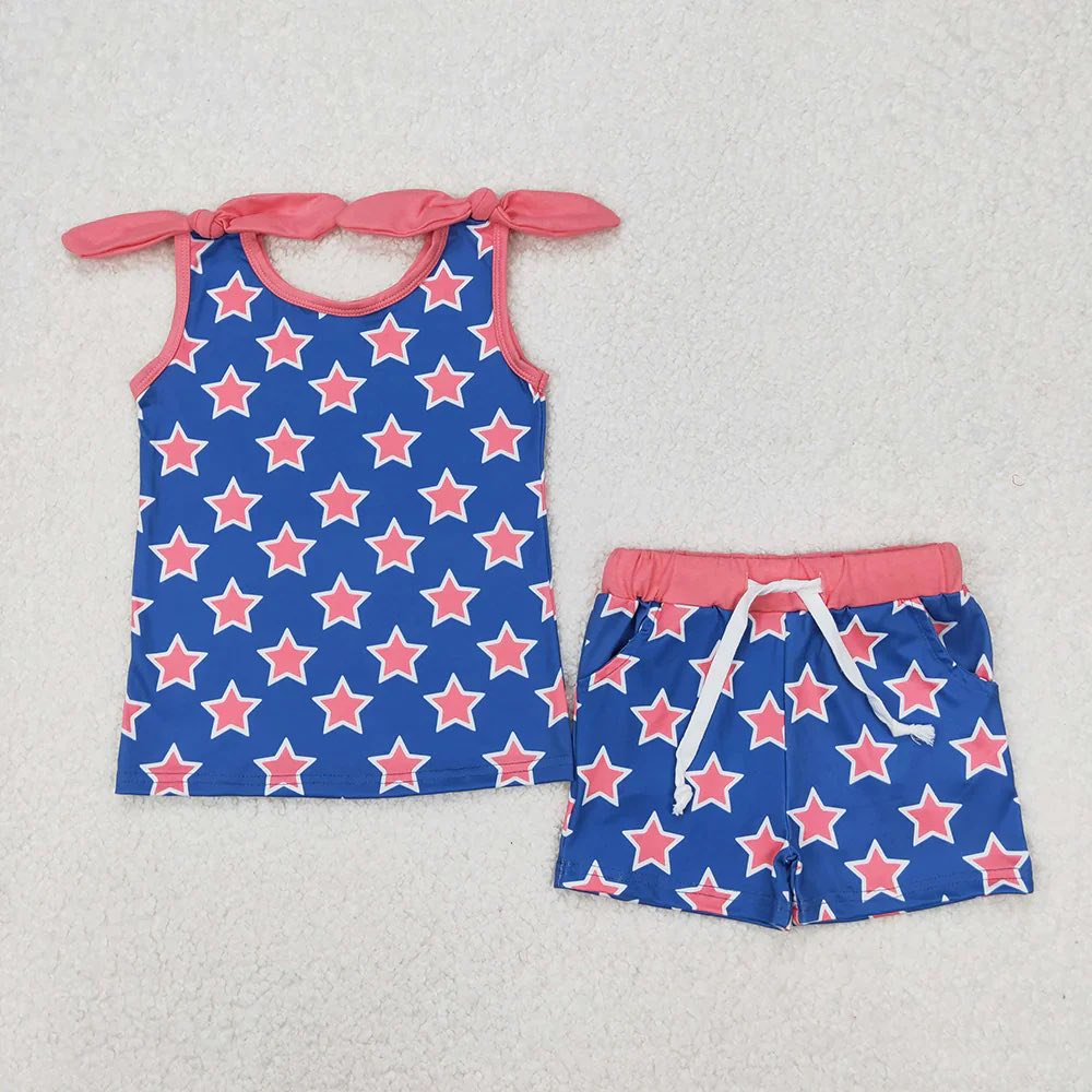 Stars Tank Shorts Set