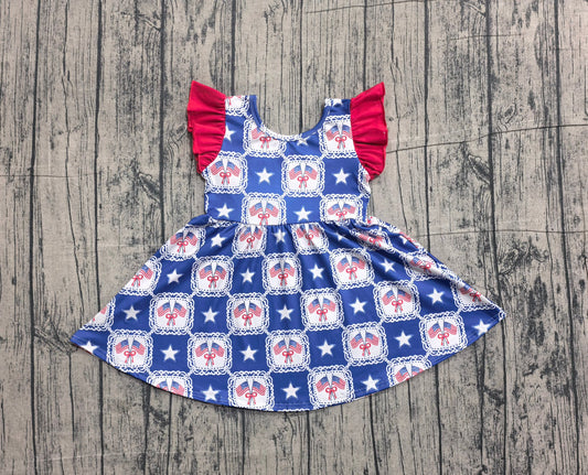 USA RWB Flag Dress