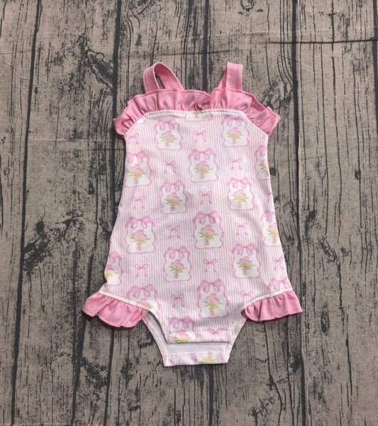 Floral Coquette Romper