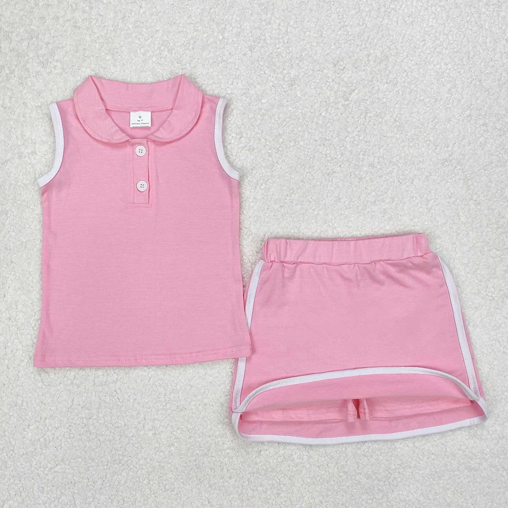 Basic Pink Skort Set