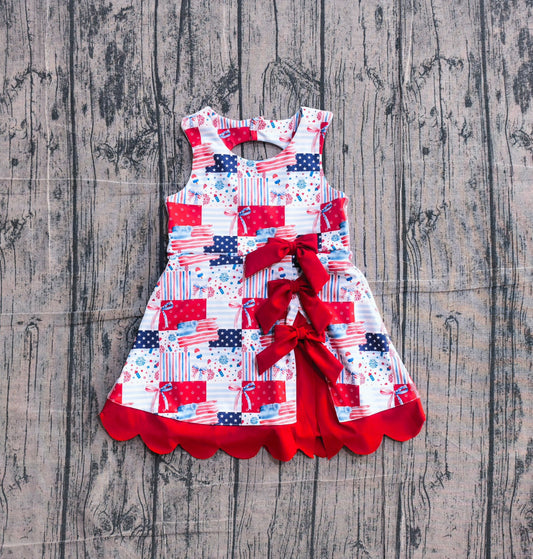 RWB Watercolor Flag Dress
