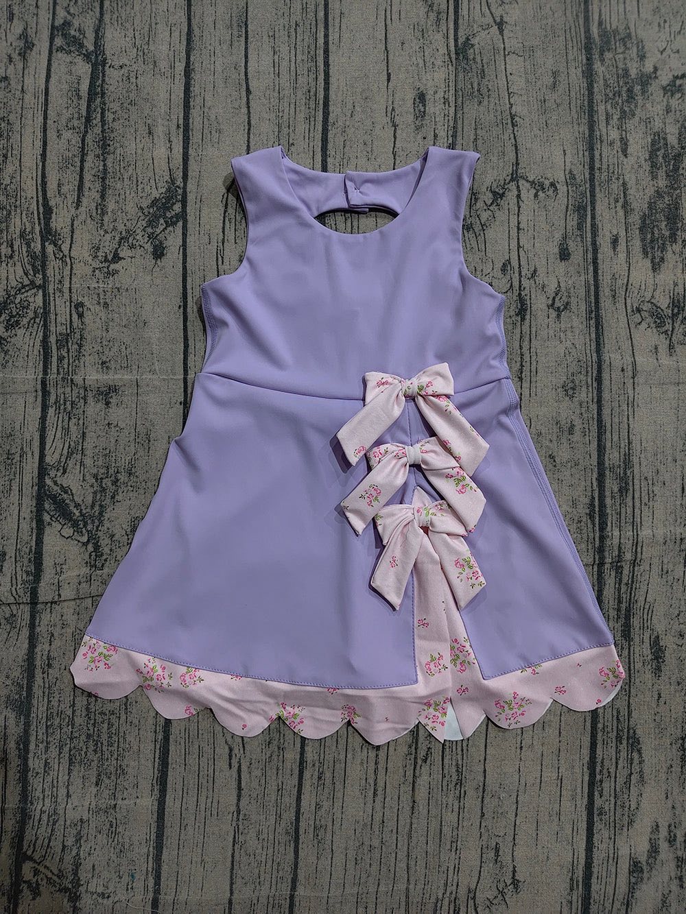 Purple and Pink Athletic Dress