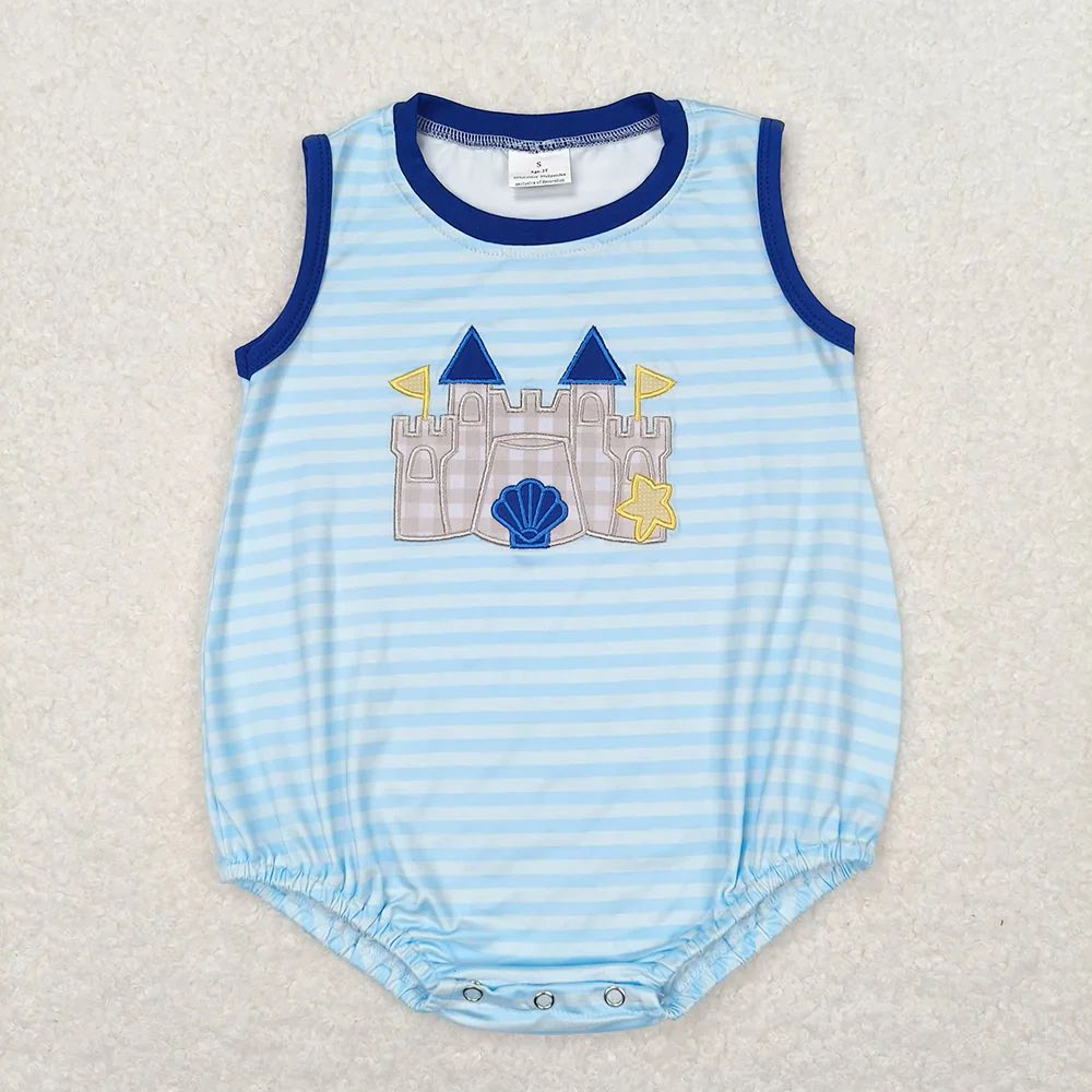Sand Castle Striped Bubble