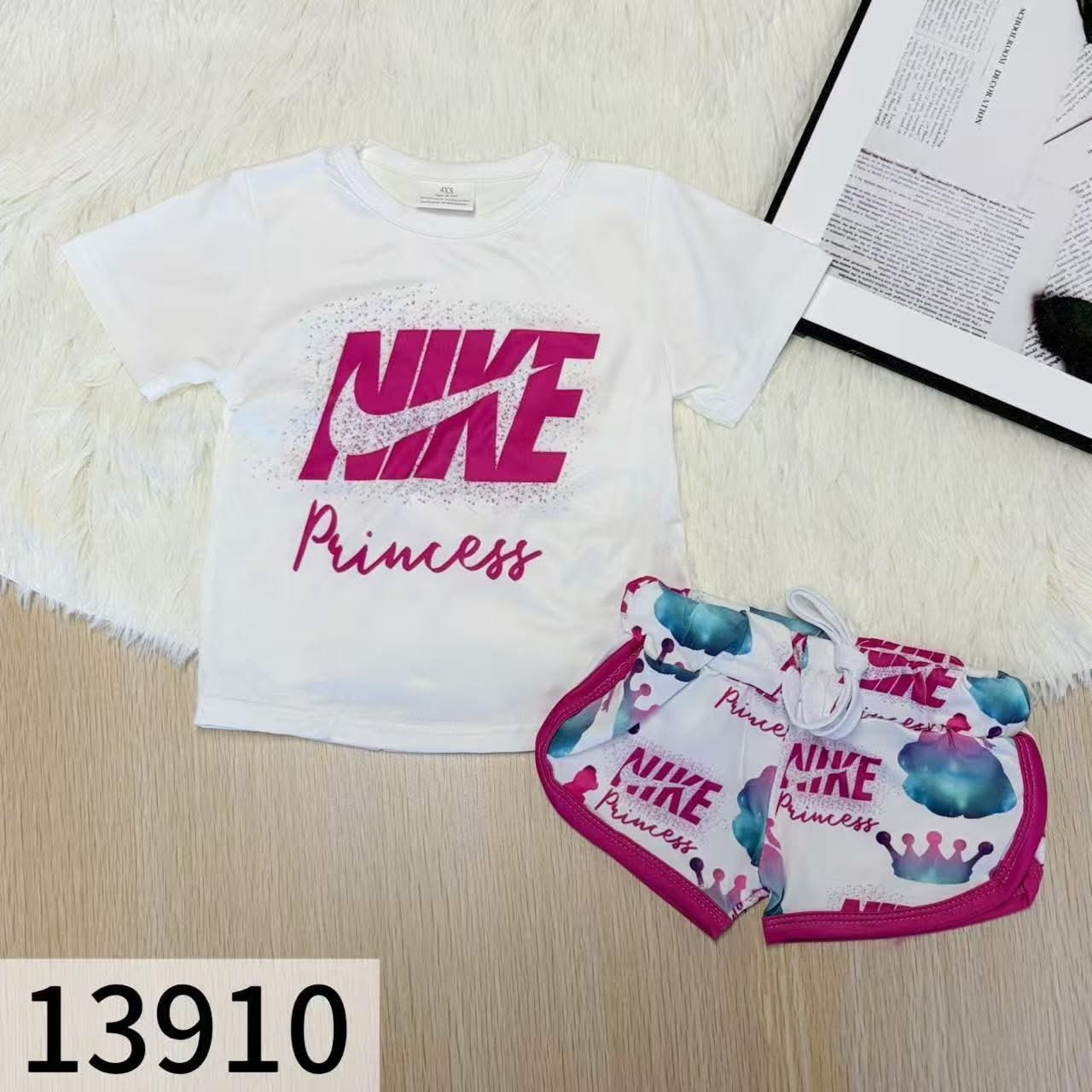 Check Mark Princess Shorts Set