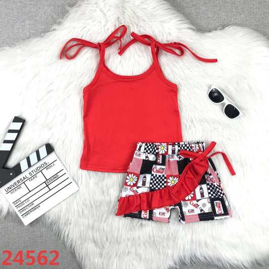 Diet Soda Tank Shorts Set