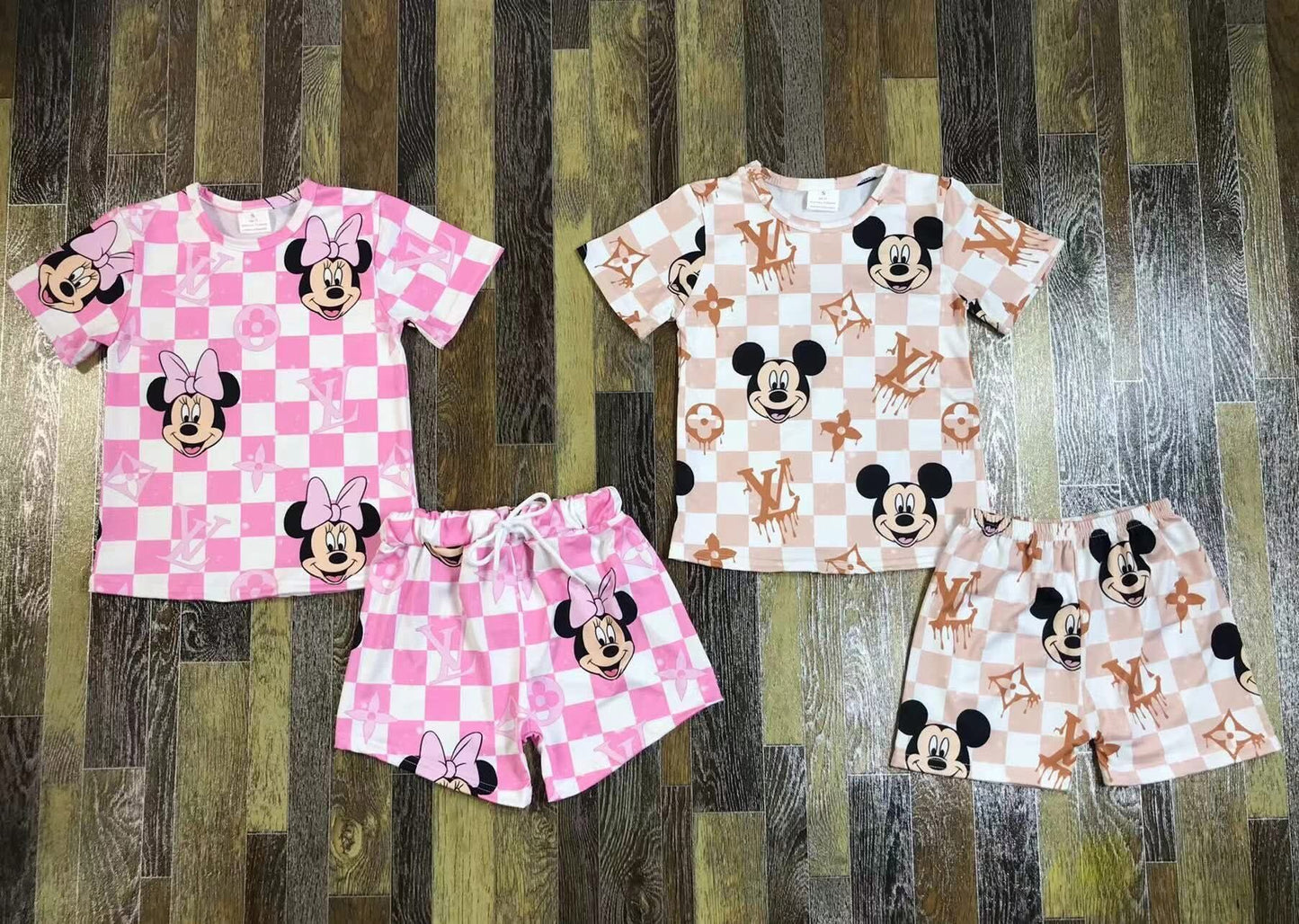 Boujee Mouse Shorts Set